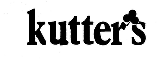 KUTTER'S logo