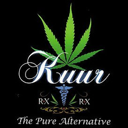KUUR THE PURE ALTERNATIVE R+X R + X logo