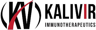 (KV) KALIVIR IMMUNOTHERAPEUTICS logo