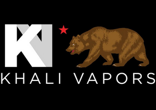 KV KHALI VAPORS logo
