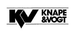 KV KNAPE & VOGT logo
