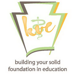 KVC BUILDING YOUR SOLID FOUNDATION IN EDUCATION logo