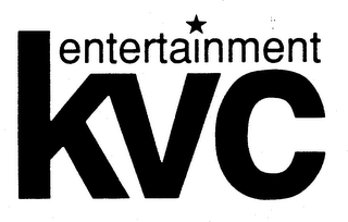 KVC ENTERTAINMENT logo