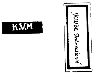 K.V.M. INTERNATIONAL logo