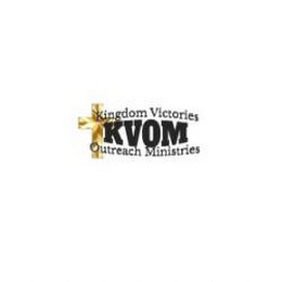 KVOM KINGDOM VICTORIES OUTREACH MINISTRIES logo