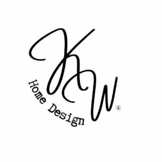 KW HOME DESIGN logo