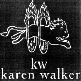KW KAREN WALKER logo