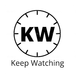 KW KEEP WATCHING logo