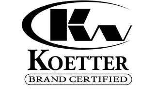 KW KOETTER BRAND CERTIFIED logo