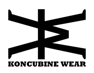 KW KONCUBINE WEAR logo