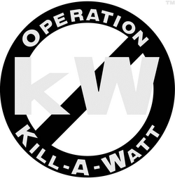 KW OPERATION KILL-A-WATT logo