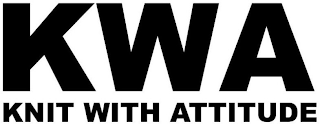 KWA KNIT WITH ATTITUDE logo
