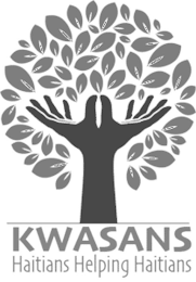 KWASANS HAITIANS HELPING HAITIANS logo