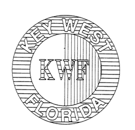 KWF KEY WEST FLORIDA logo