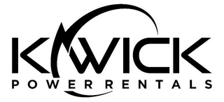 KWICK POWER RENTALS logo
