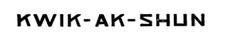 KWIK-AK-SHUN logo