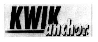 KWIK ANCHOR KIT logo
