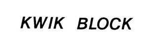 KWIK BLOCK logo