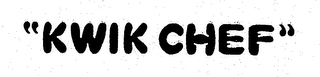 "KWIK CHEF" logo