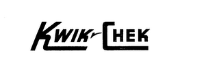 KWIK-CHEK logo