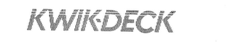 KWIK-DECK logo