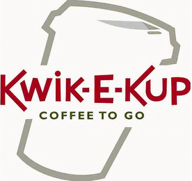 KWIK-E-KUP, COFFEE TO GO logo