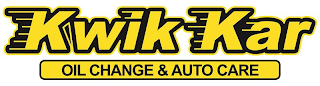 KWIK KAR OIL CHANGE & AUTO CARE logo
