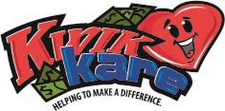 KWIK KARE HELPING TO MAKE A DIFFERENCE logo