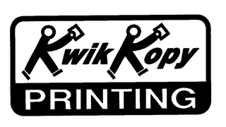 KWIK KOPY PRINTING logo