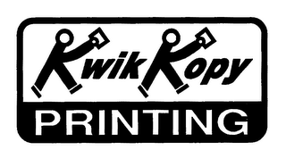 KWIK KOPY PRINTING logo