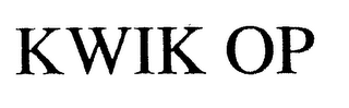 KWIK OP logo