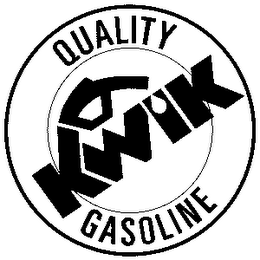 KWIK QUALITY GASOLINE logo