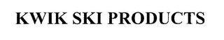 KWIK SKI PRODUCTS logo