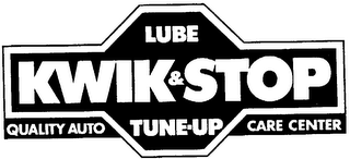 KWIK & STOP LUBE TUNE-UP QUALITY AUTO CARE CENTER logo