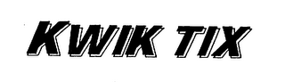 KWIK TIX logo
