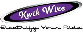 KWIK WIRE ELECTRIFY YOUR RIDE logo