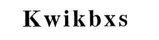 KWIKBXS logo