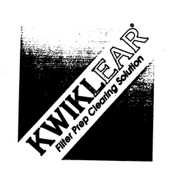 KWIKLEAR FILTER PREP CLEARING SOLUTION logo