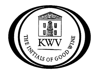KWV THE INITIALS OF GOOD WINE logo