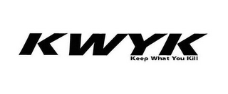 KWYK KEEP WHAT YOU KILL logo