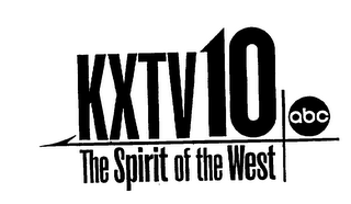 KXTV1O ABC THE SPIRIT OF THE WEST logo