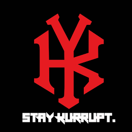 KY STAY KURRUPT. logo