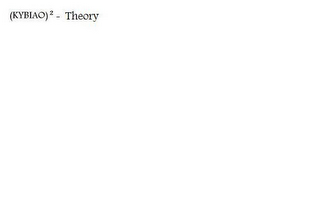 (KYBIAO) 2 - THEORY logo