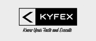 KYFEX KNOW YOUR FACTS AND EXECUTE logo