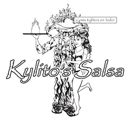 KYLITO KYLITO'S SALSA ¡COMA KYLITO'S EN TODO! logo