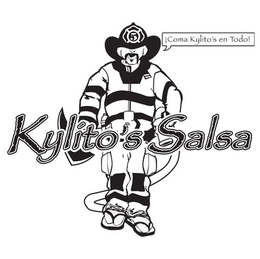 KYLITO'S SALSA ¡COMA KYLITO'S EN TODO! 5 logo