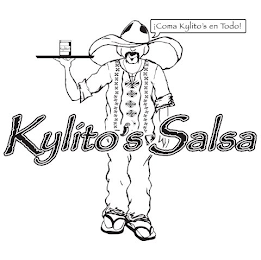 KYLITO'S SALSA, ¡COMA KYLITO'S EN TODO!, KYLITO'S logo