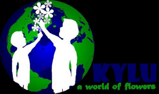 KYLU A WORLD OF FLOWERS logo