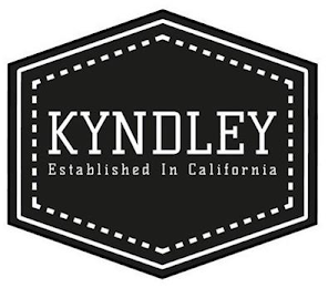 KYNDLEY ESTABLISHED IN CALIFORNIA logo