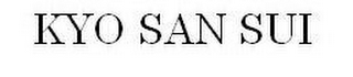 KYO SAN SUI logo